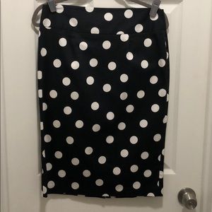 Grace Polka Dot Pencil Skirt
